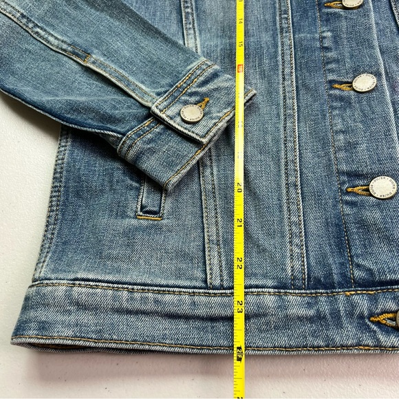 DU/ER Womens Size XS Denim Jean Trucker Jacket - Picture 9 of 12